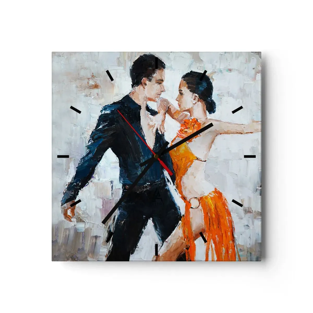 Nástenné hodiny - Dirty dancing - 30x30 cm