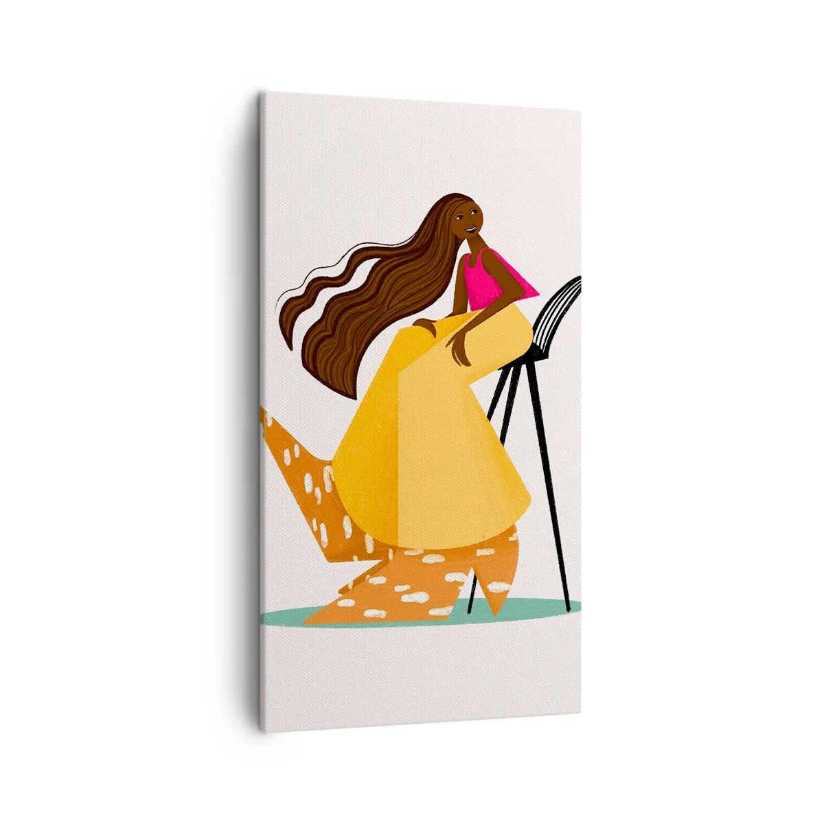 Obraz na plátne - Móda je tiež zábava - 45x80 cm