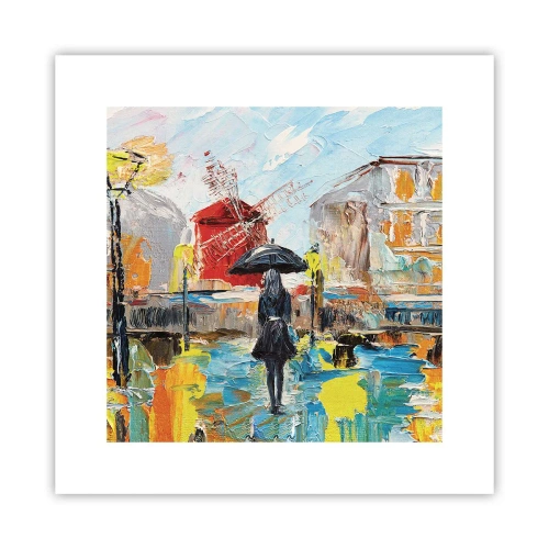 Plagát - Parížske legendy - 30x30 cm