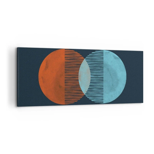Obraz na plátne - Astronomická fantázia - 100x40 cm