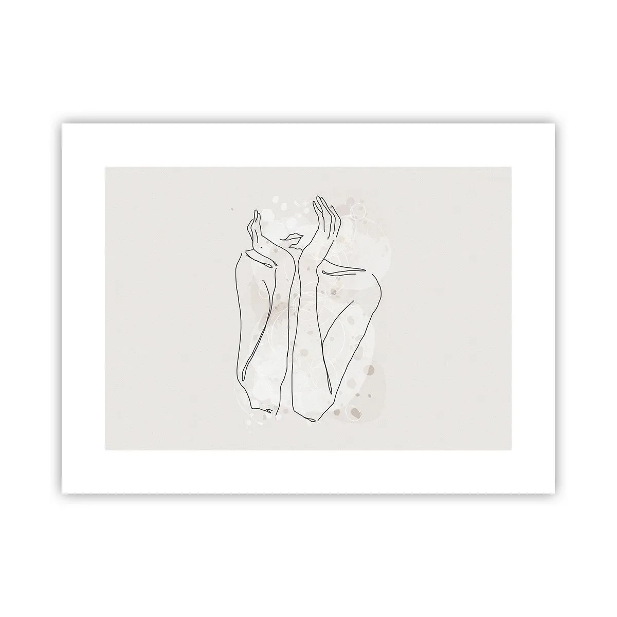 Plagát - Zasnený okamih - 40x30 cm