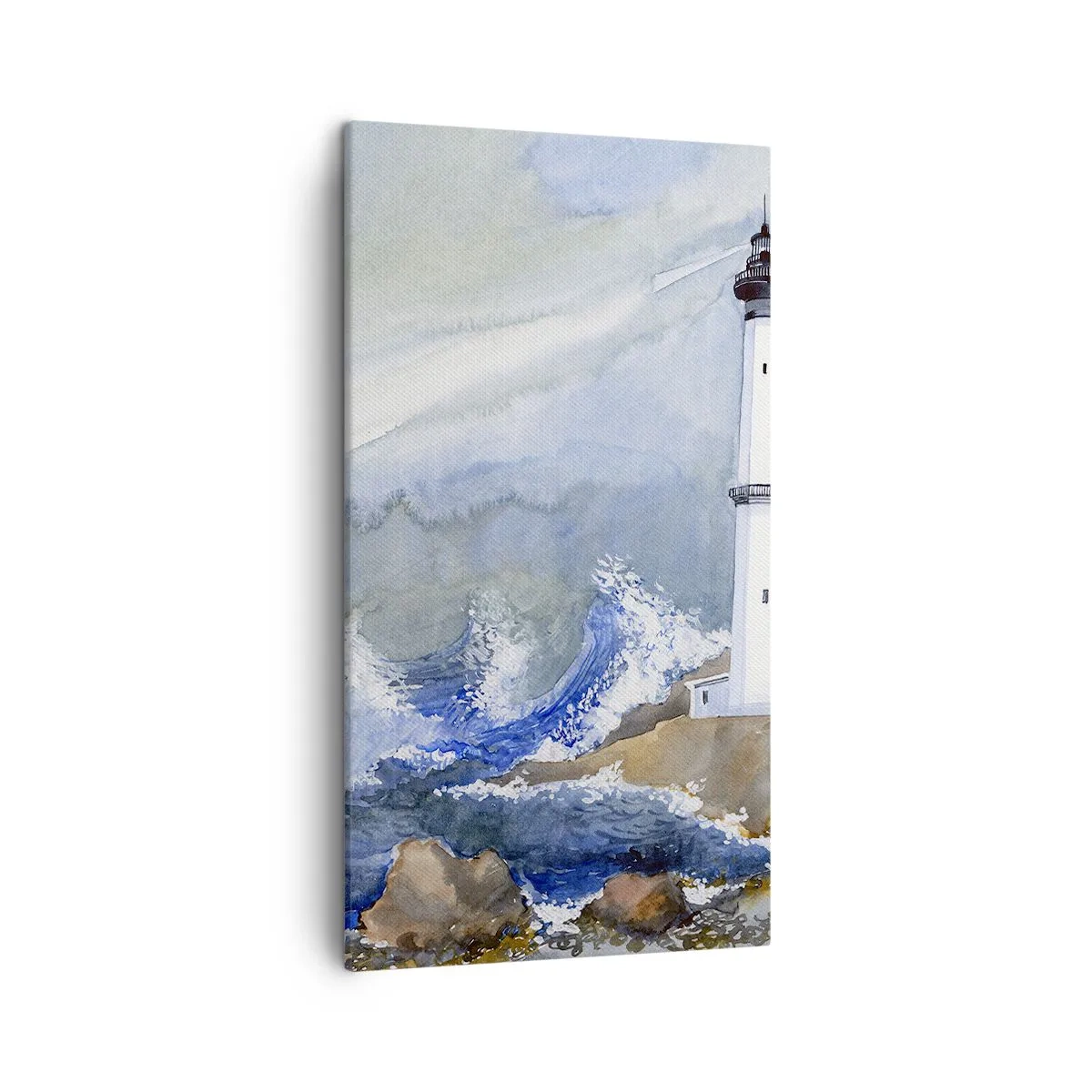 Obraz na plátne - Proti tme a hromobitiu - 45x80 cm