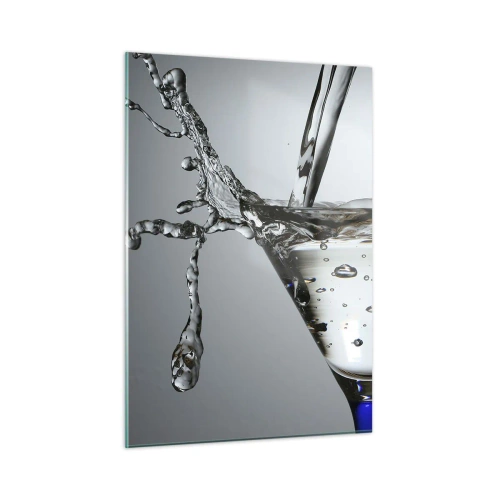 Obraz na skle - Nad okrajom pohára - 50x70 cm