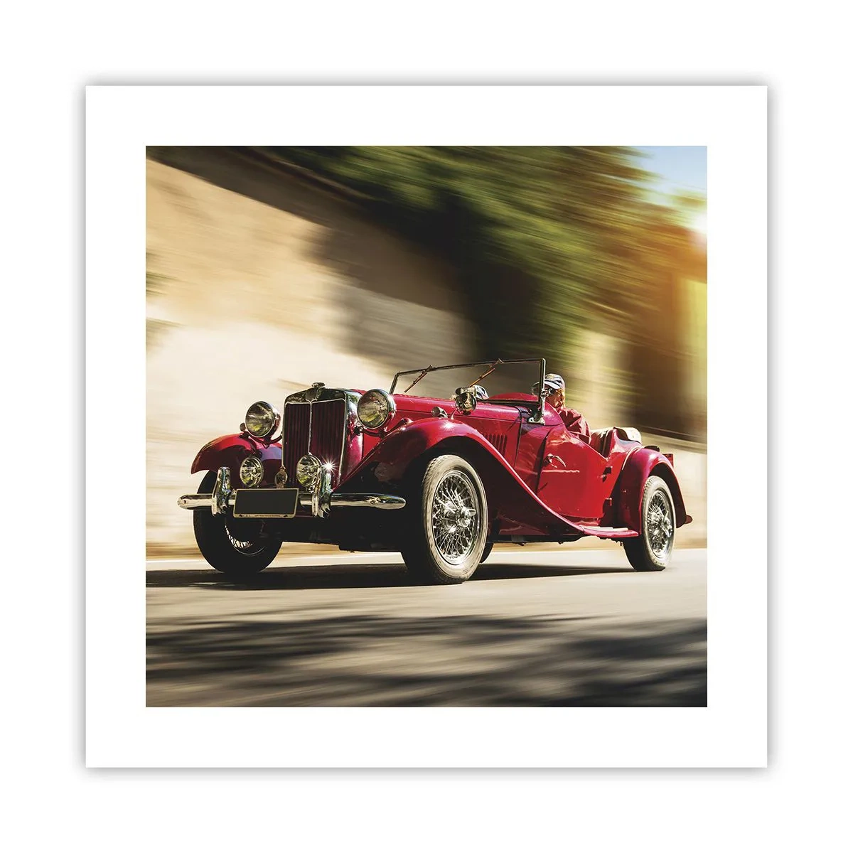 Plagát - Krajšia ako Níke Samotrácka - 40x40 cm