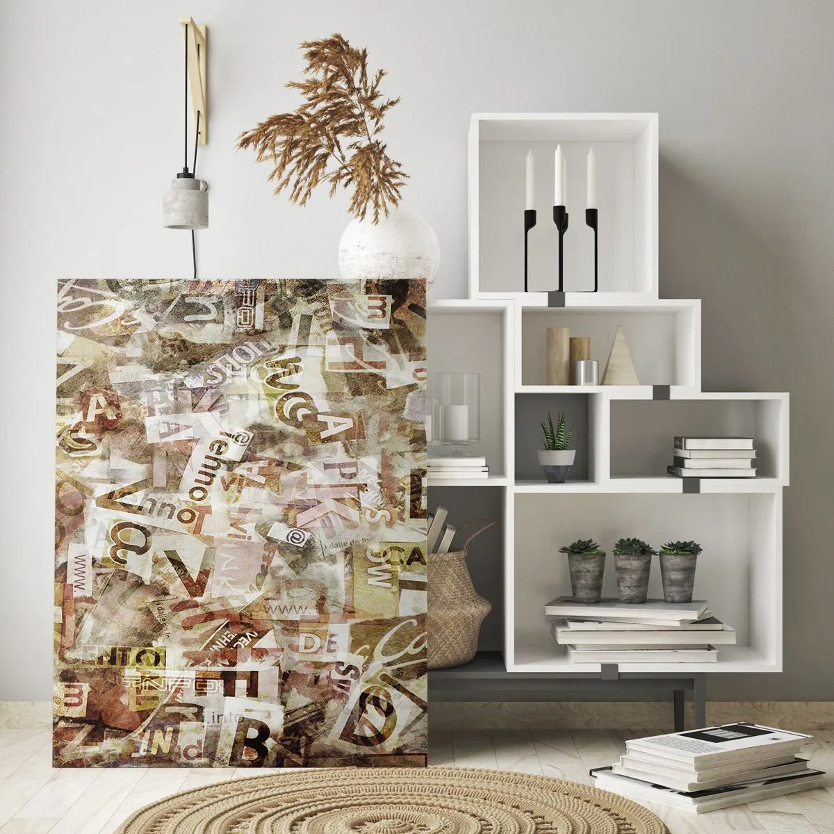 Obraz na skle - Táraniny - 80x120 cm