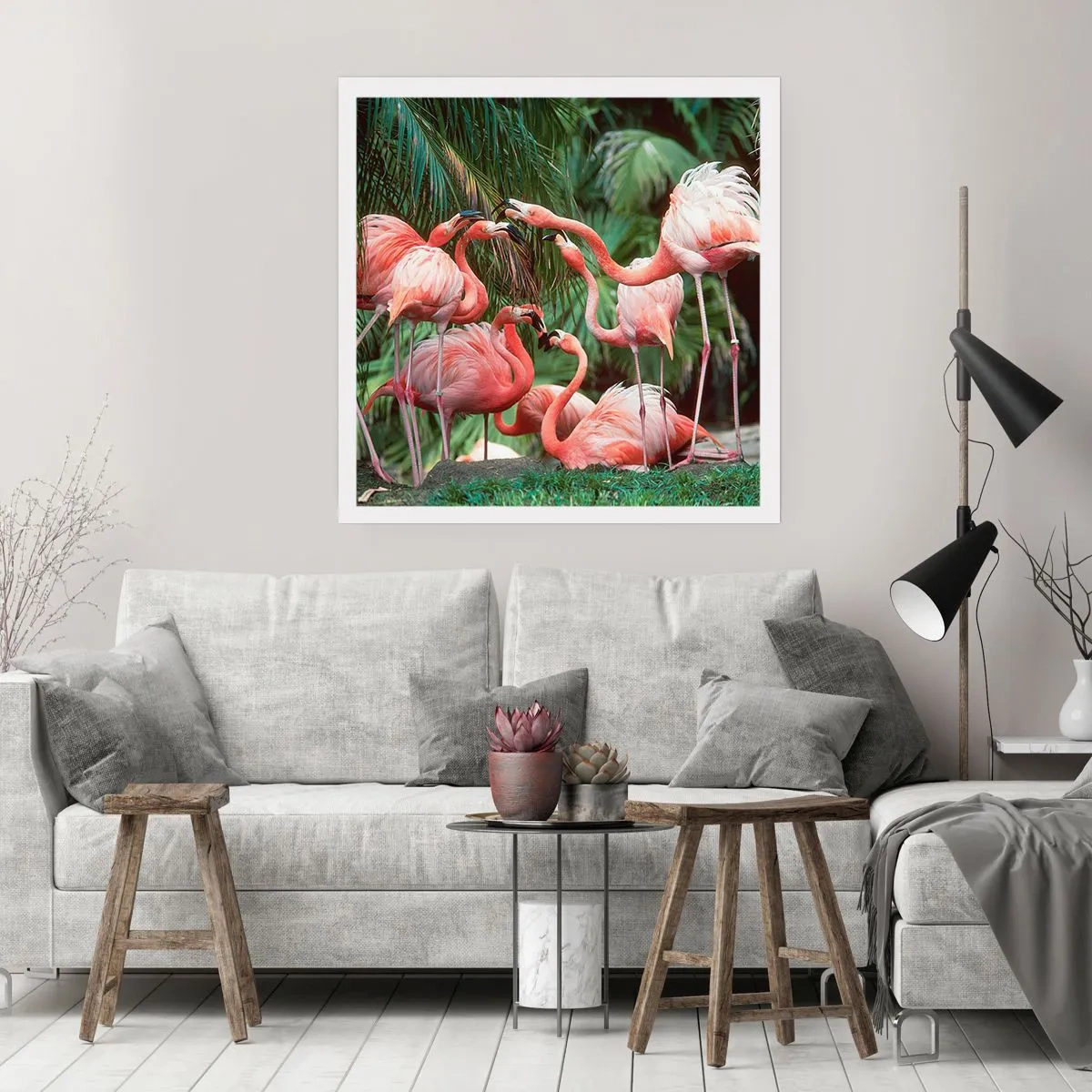 Plagát - Popoludňajšie klebety - 40x40 cm