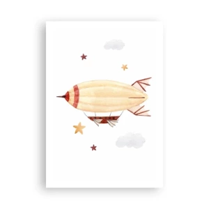 Plagát - Vzducholoď - 70x100 cm