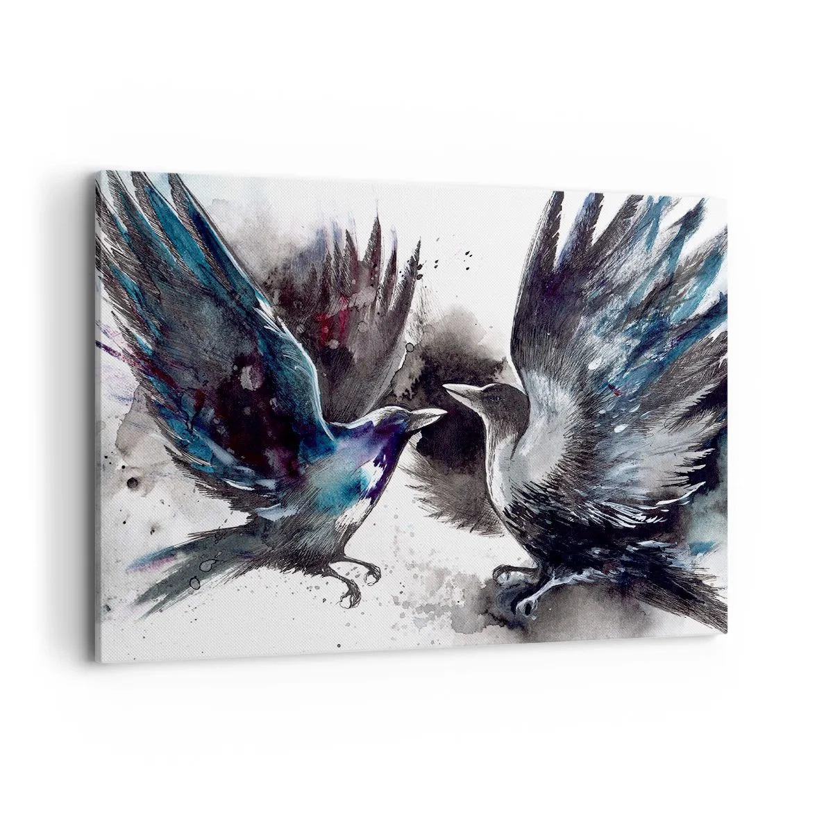 Obraz na plátne - Havran havranovi… - 100x70 cm