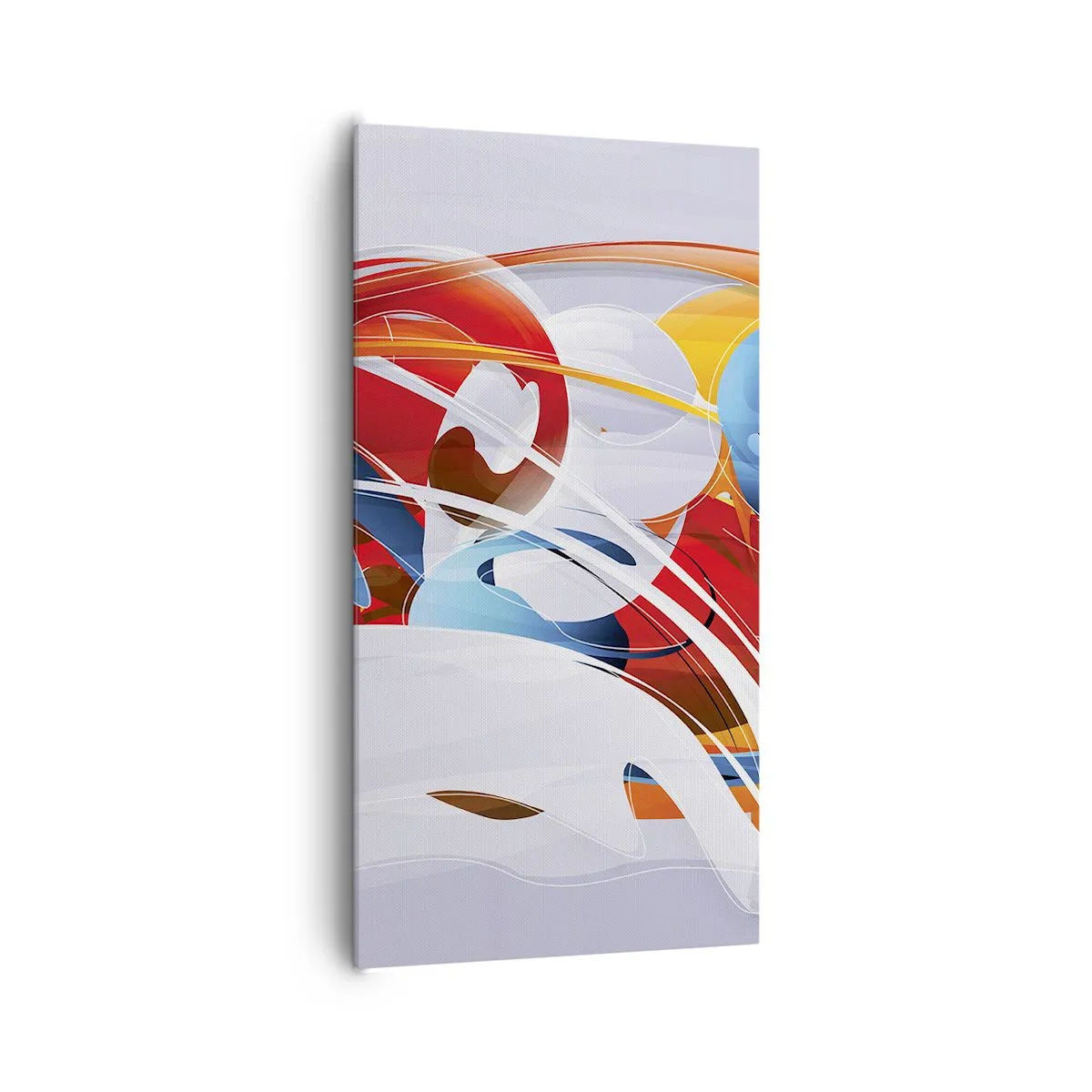 Obraz na plátne - Tanec živlov - 65x120 cm