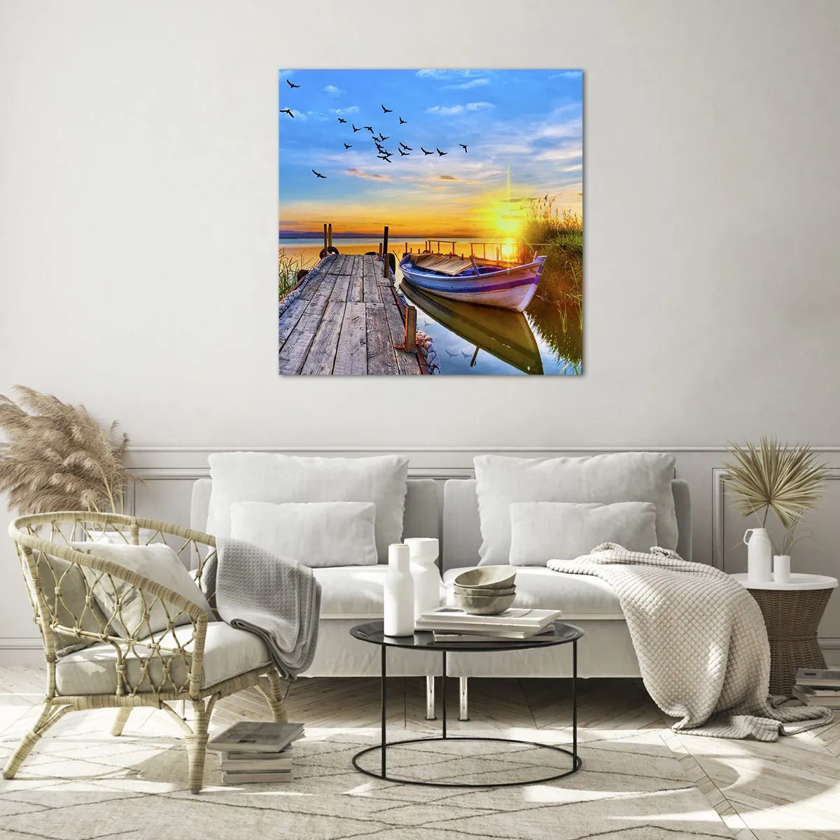 Obraz na skle - Dovidenia, do zajtrajška - 40x40 cm