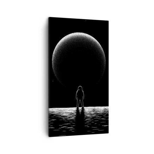 Obraz na plátne - Tvári v tvár - 45x80 cm