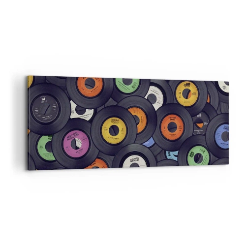 Obraz na plátne - Farby klasiky - 100x40 cm