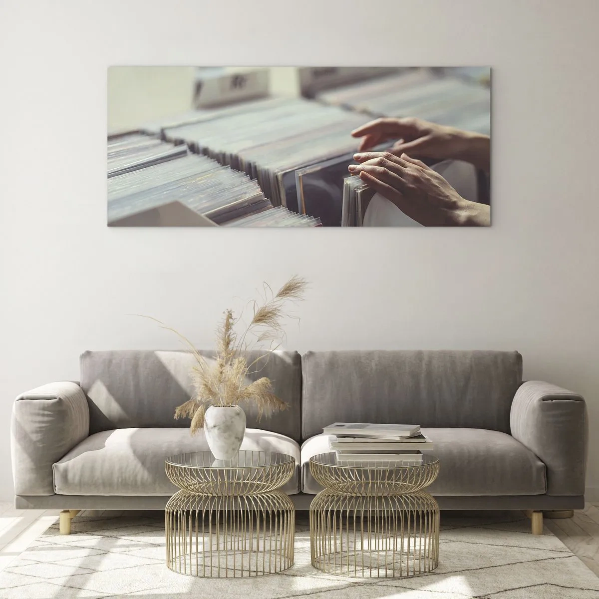 Obraz na skle - Hľadanie emócií - 100x40 cm