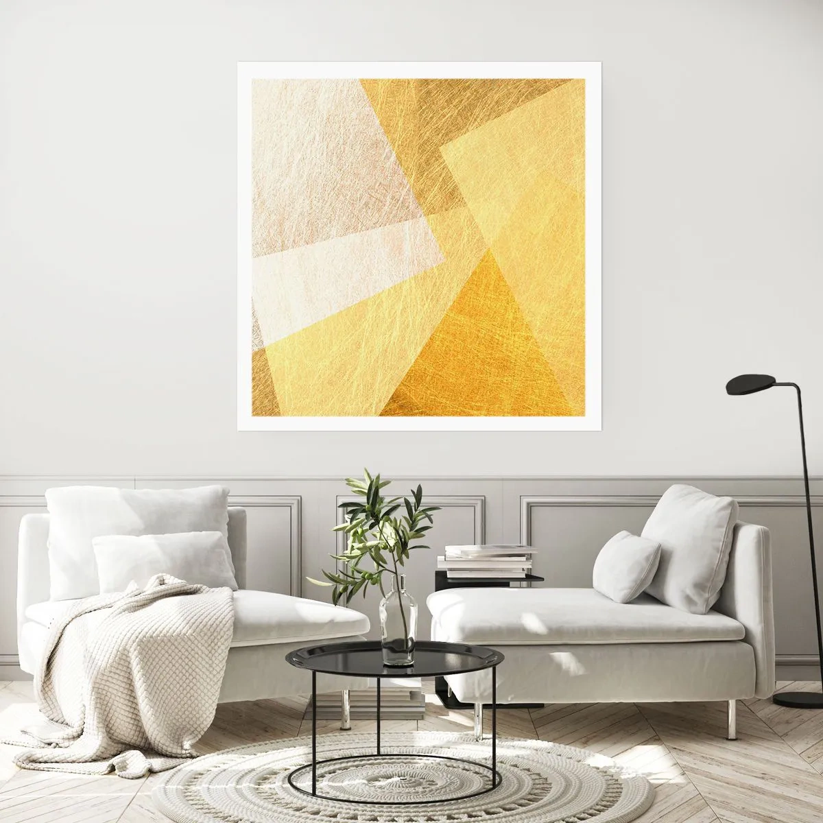 Plagát - Počasie geometrie - 60x60 cm