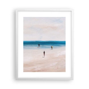 Plagát v bielom ráme - Prirodzená potreba - 40x50 cm