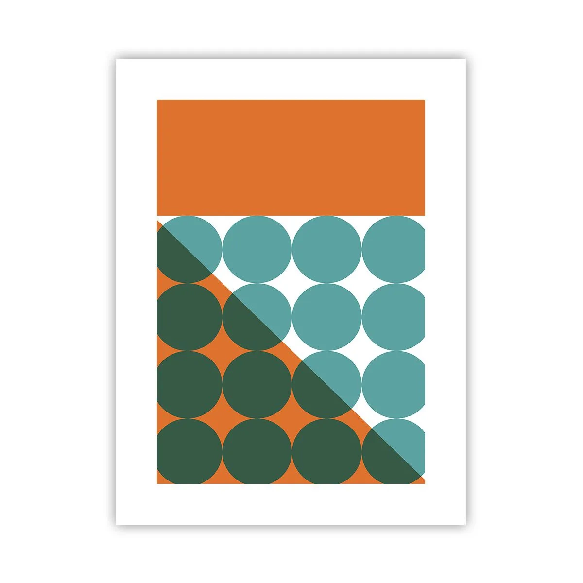 Plagát - Hore a šikmo - 30x40 cm