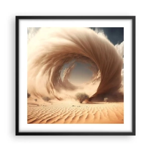 Plagát v čiernom ráme - Otvorený portál - 50x50 cm