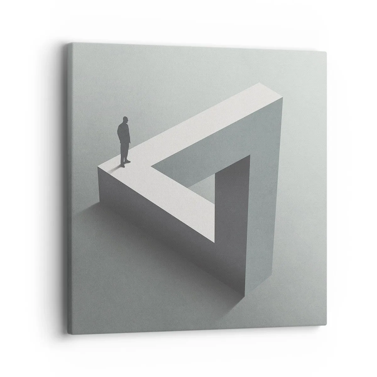 Obraz na plátne - A predsa je to možné - 40x40 cm