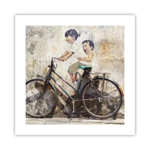 Plagát - Pravda alebo klam? - 40x40 cm