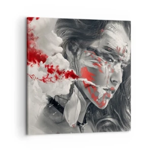 Obraz na plátne - V škárach absurdity - 60x60 cm