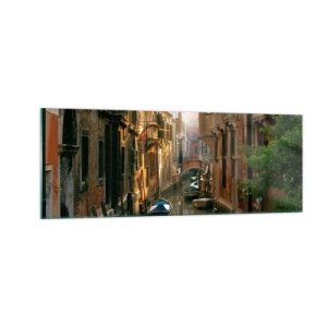 Obraz na skle - V benátskom zákutí - 140x50 cm