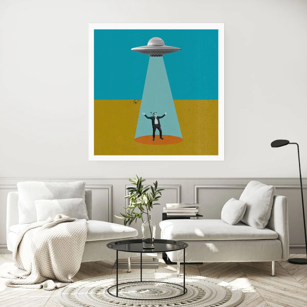 Plagát - Blízke stretnutie - 50x50 cm