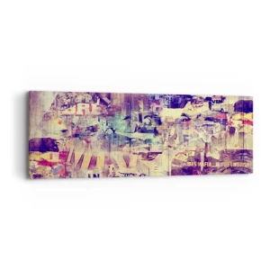 Obraz na plátne - A toto zostane - 90x30 cm