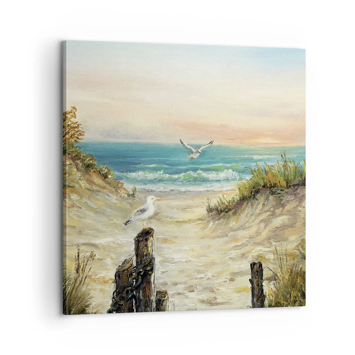 Obraz na plátne - Bezvetrie a samota - 60x60 cm