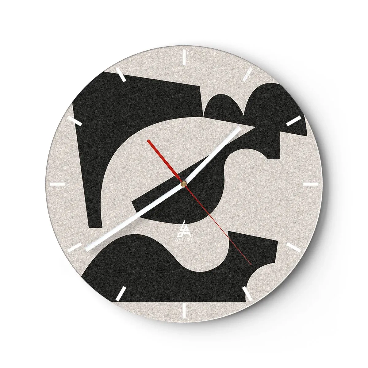 Nástenné hodiny - Na samostatné ukladanie - 40x40 cm