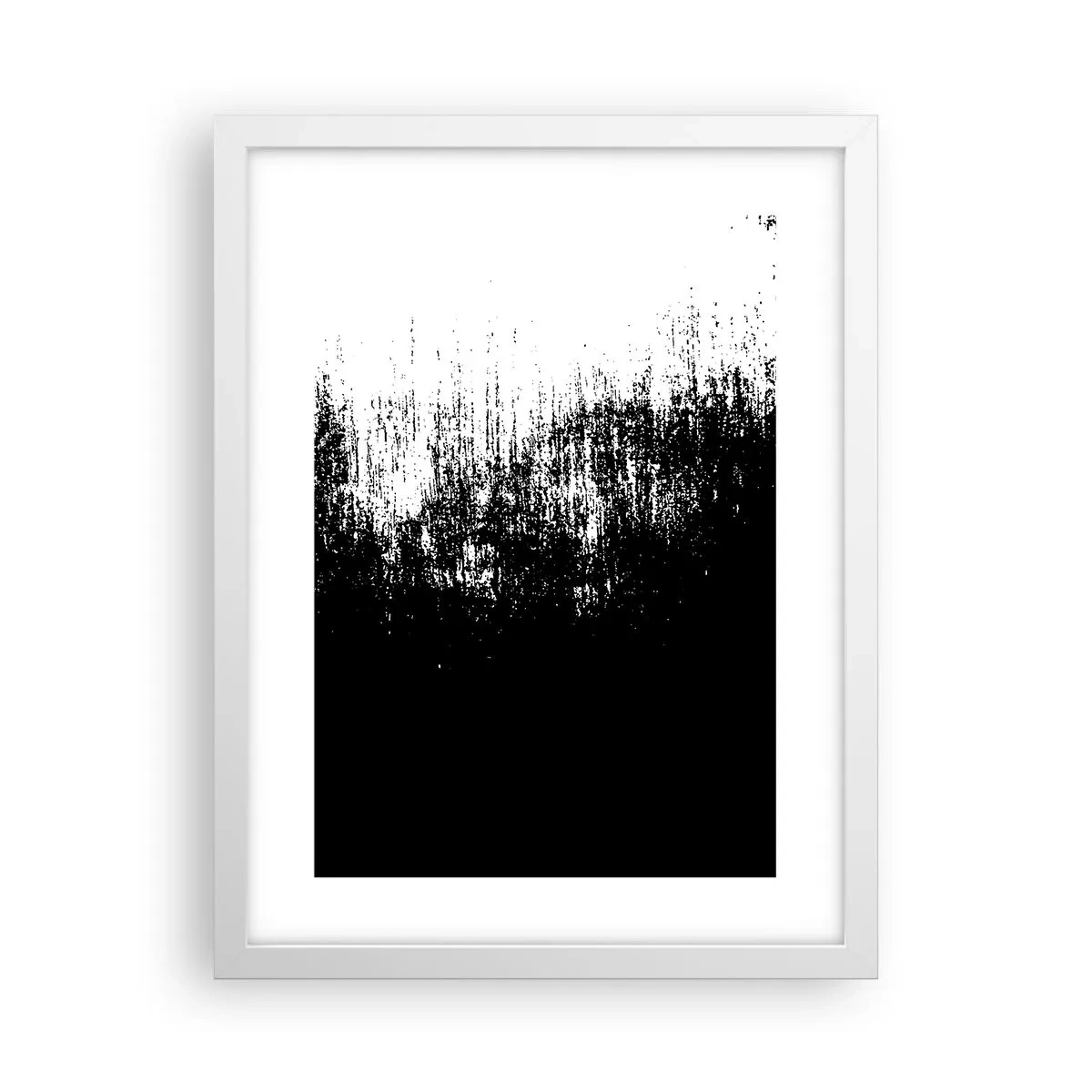 Plagát v bielom ráme - Víťazom sa stáva... - 30x40 cm