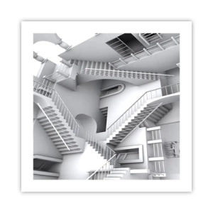 Plagát - Paradoxy prostoru - 50x50 cm