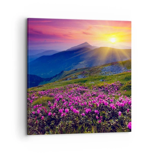 Obraz na plátne - …A okolo vonia kosodrevina a voňajú byliny - 70x70 cm