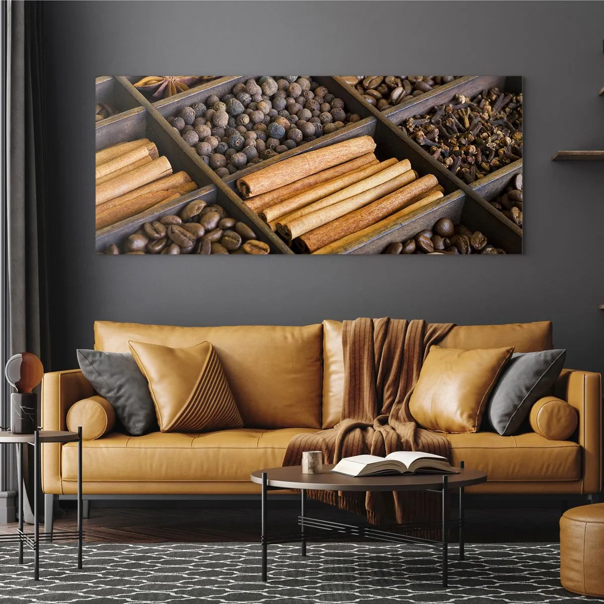 Obraz na skle - Pokladnice vôní - 140x50 cm