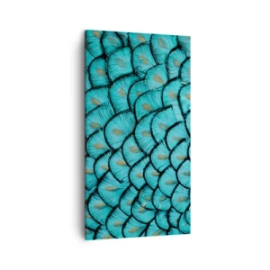 Obraz na plátne - Veľká slávnosť peria - 45x80 cm