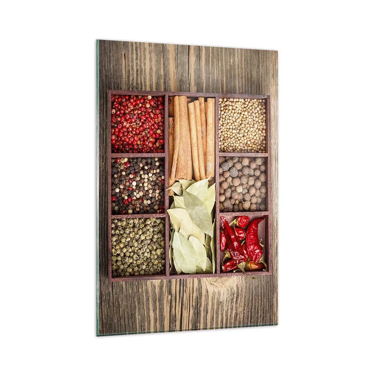 Obraz na skle - Poriadok tvarov, buket vôní - 80x120 cm