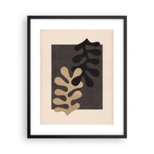 Plagát v čiernom ráme - Neprítomnosť a doplnenie - 40x50 cm