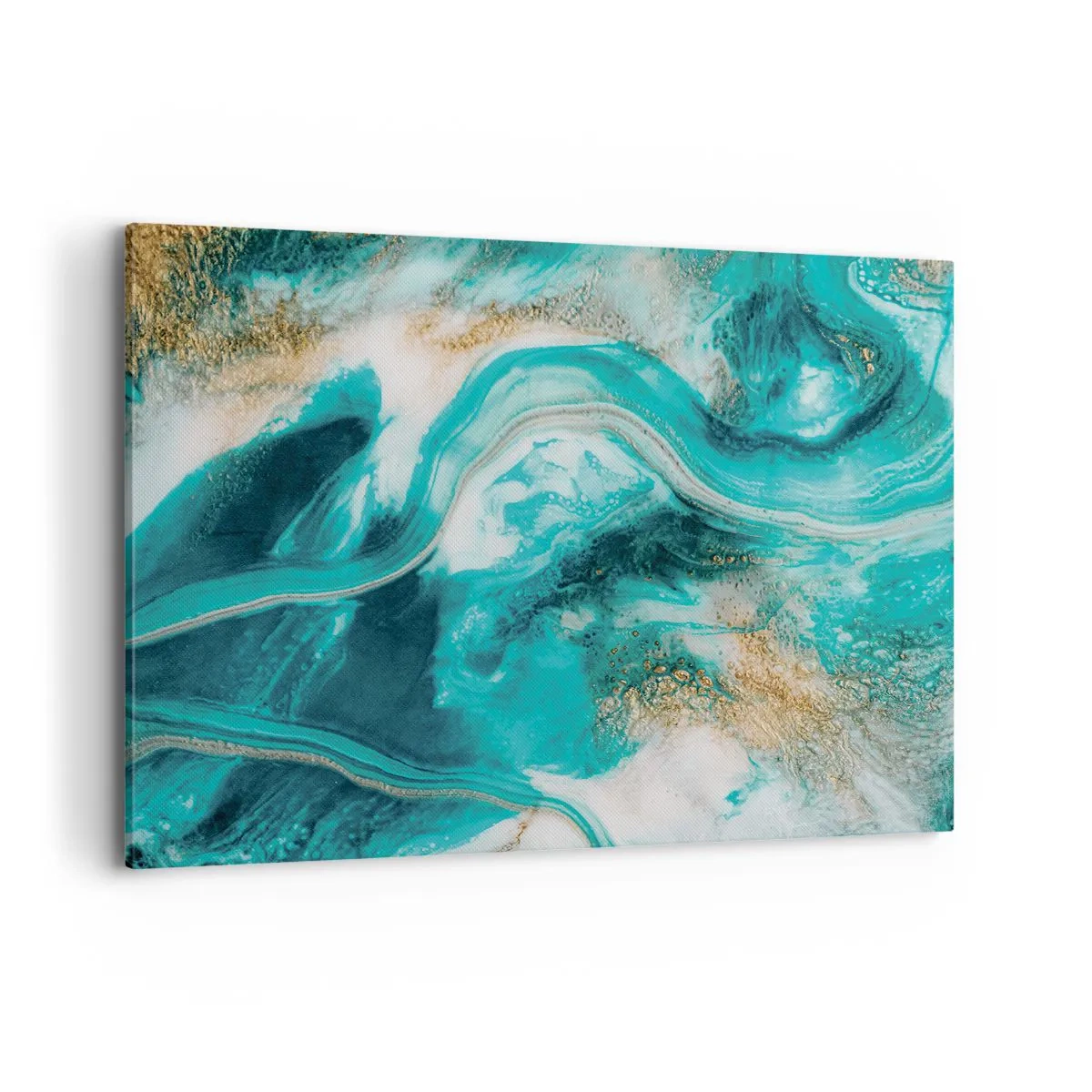 Obraz na plátne - Rieka zlata - 120x80 cm