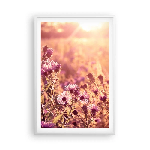 Plagát v bielom ráme - Než skončí leto - 61x91 cm