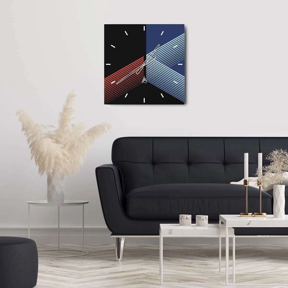 Nástenné hodiny - Jednoduchý príbeh - 30x30 cm