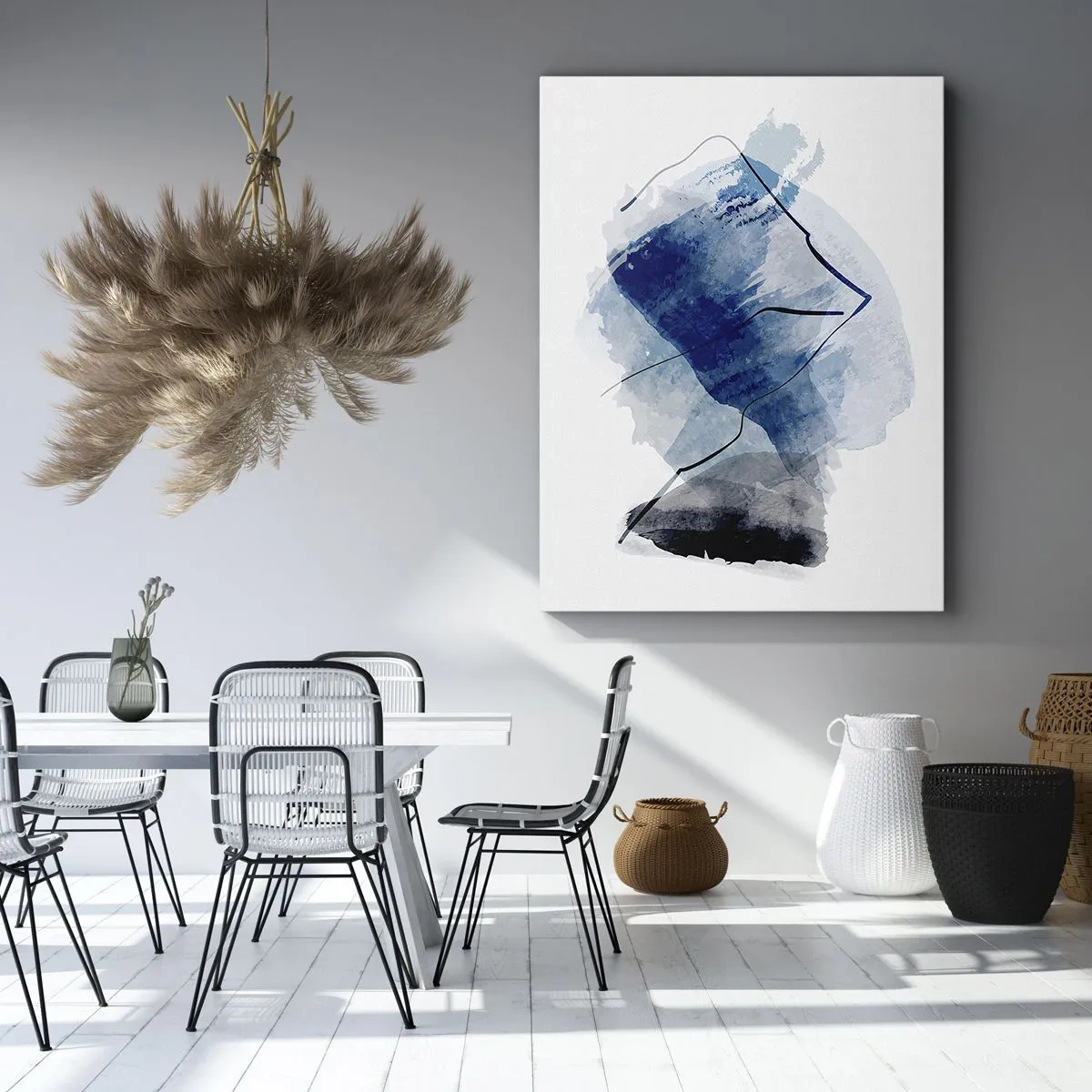 Obraz na plátne - Ľadová hora - 45x80 cm
