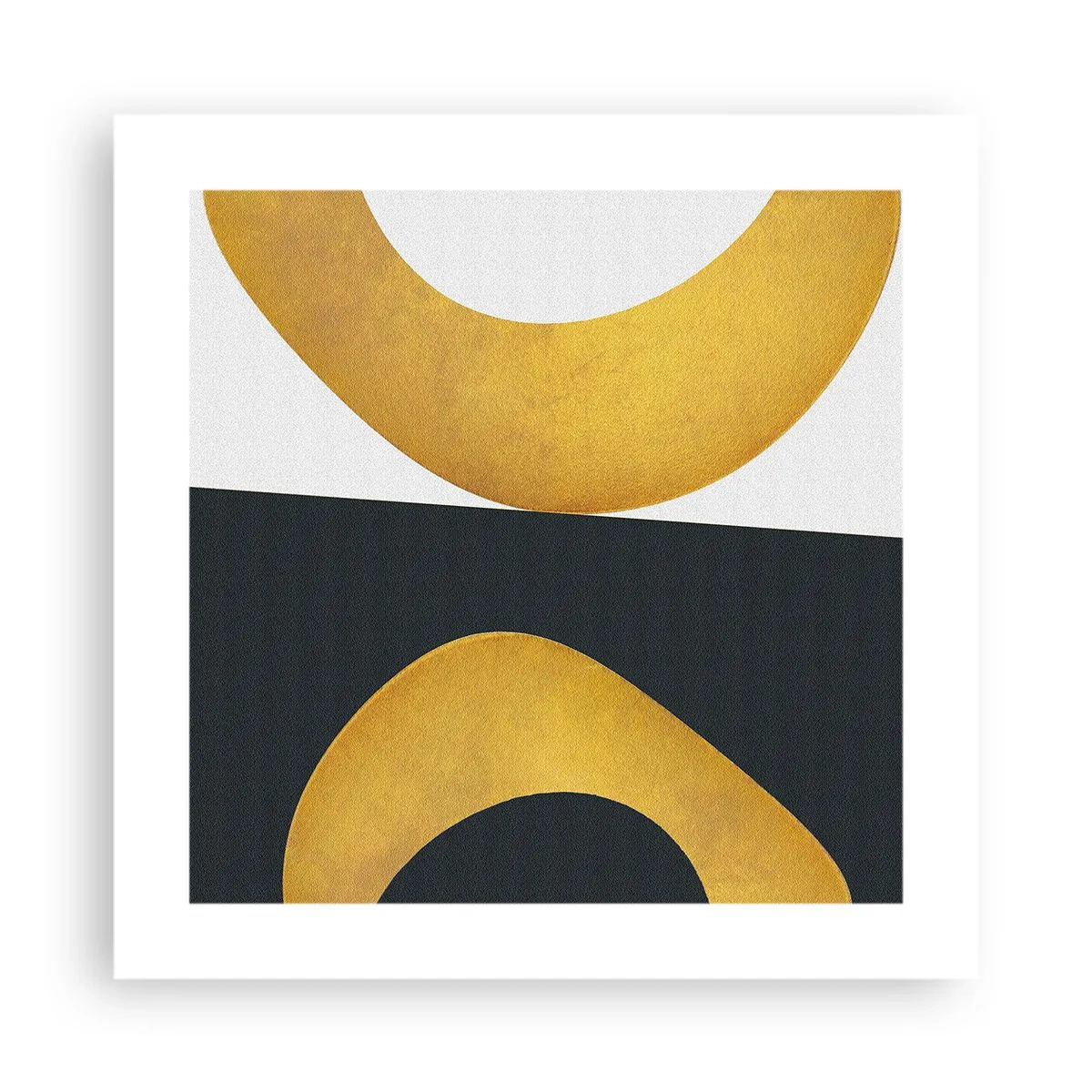 Plagát - Po prvé: zlato - 40x40 cm