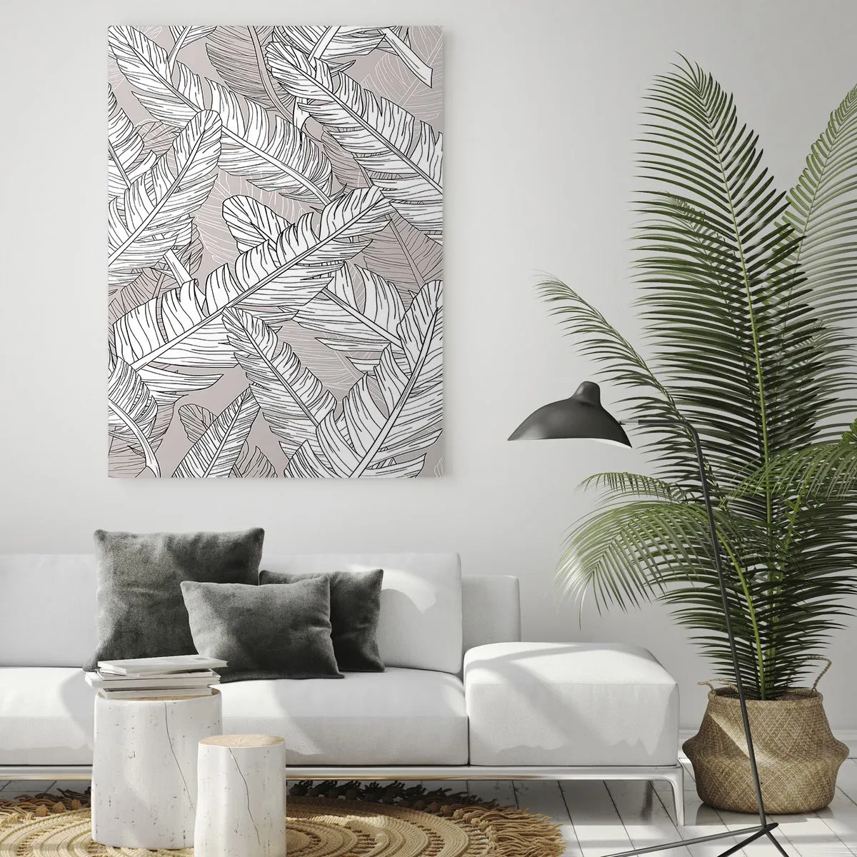 Obraz na skle - Vírenie peria - 50x70 cm