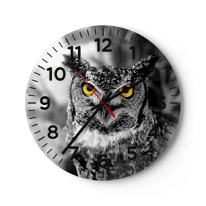 Nástenné hodiny - Nič sa neschová - 30x30 cm