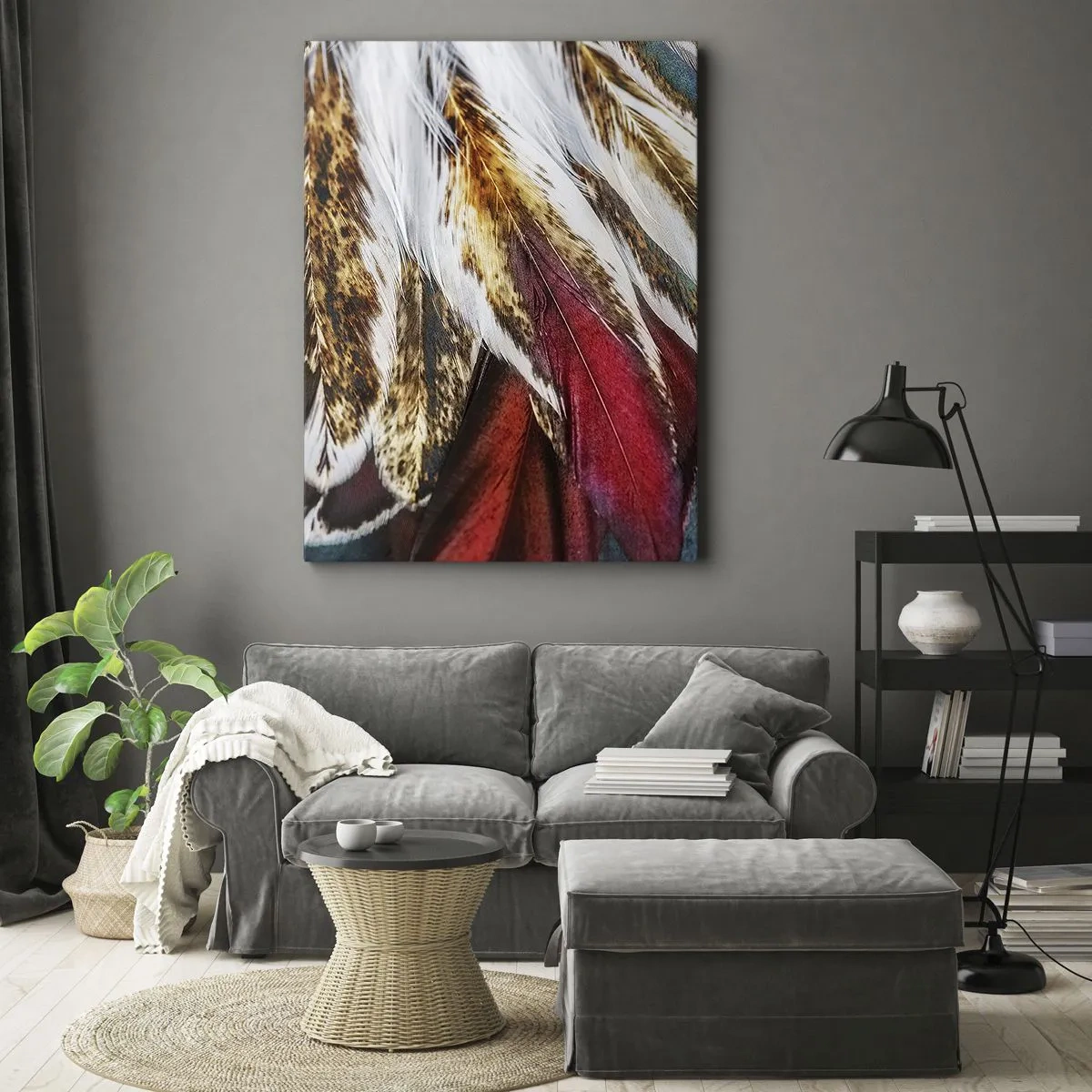Obraz na plátne - Tajomstvo letu - 45x80 cm