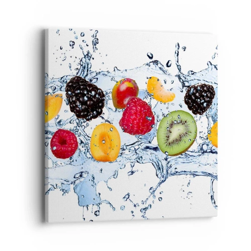 Obraz na plátne - Bavte sa s nami - 40x40 cm