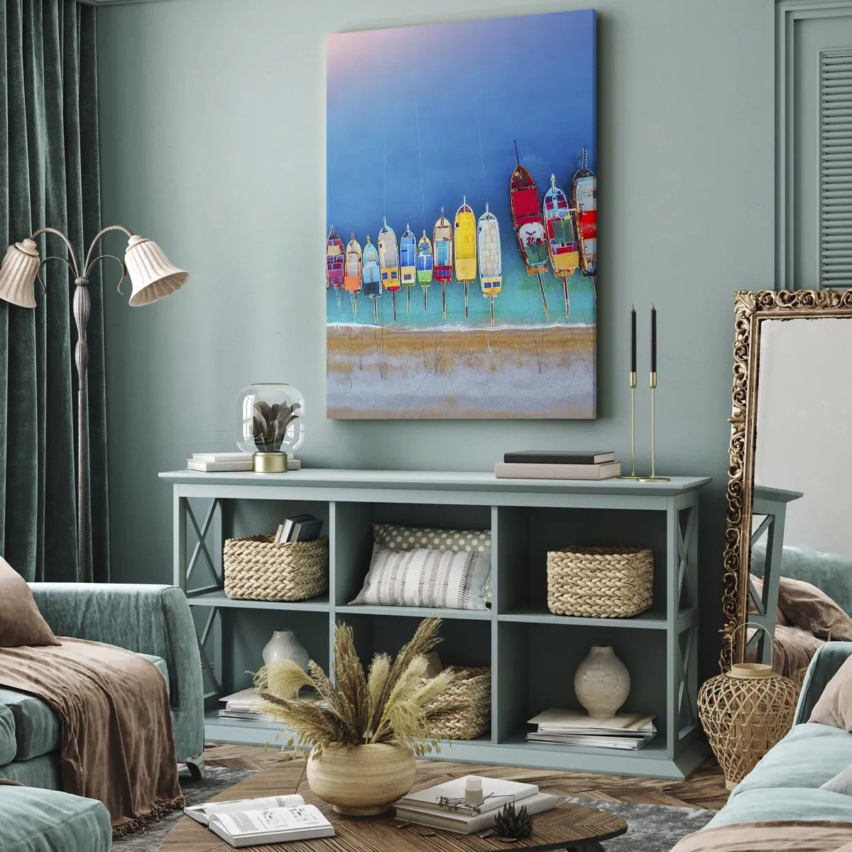 Obraz na plátne - Z vtáčej perspektívy - 80x120 cm