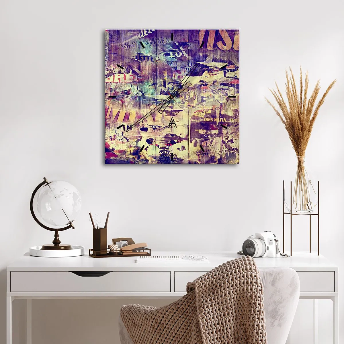 Nástenné hodiny - A toto zostane - 30x30 cm