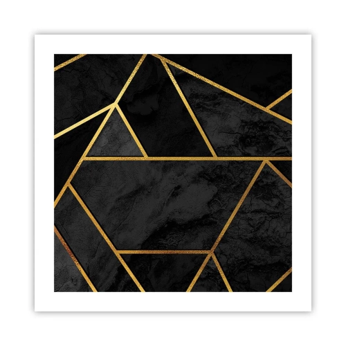 Plagát - Temnota a svetlo - 50x50 cm