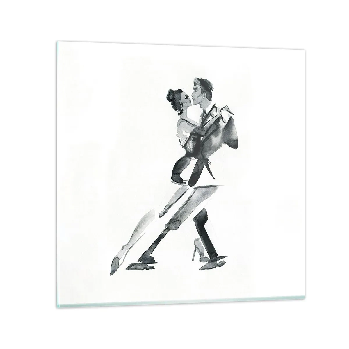 Obraz na skle - V jednom rytme - 70x70 cm