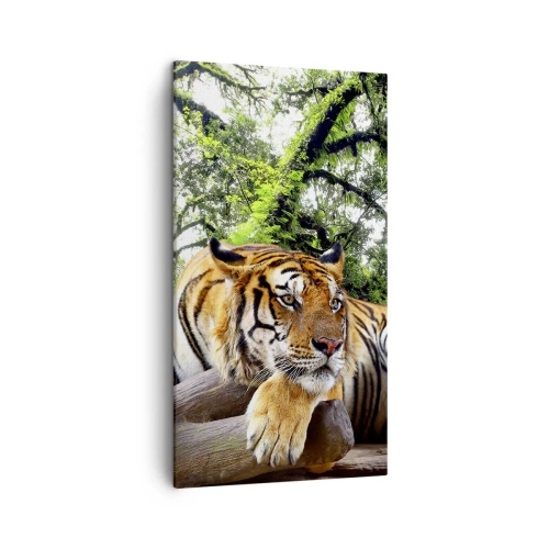 Obraz na plátne - S úctou - 45x80 cm